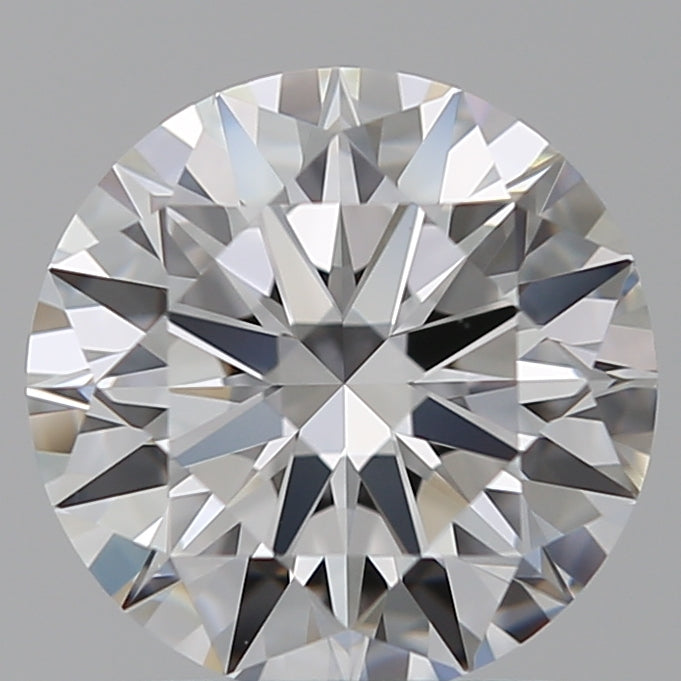 1.59 Carat Round Lab Diamond with  Cut Diamond in 14KT  view 1
