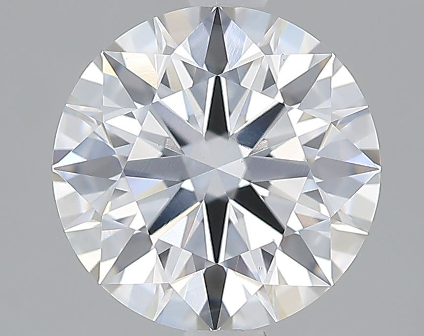 2.42 Carat Round Lab Diamond with  Cut Diamond in 14KT  view 1
