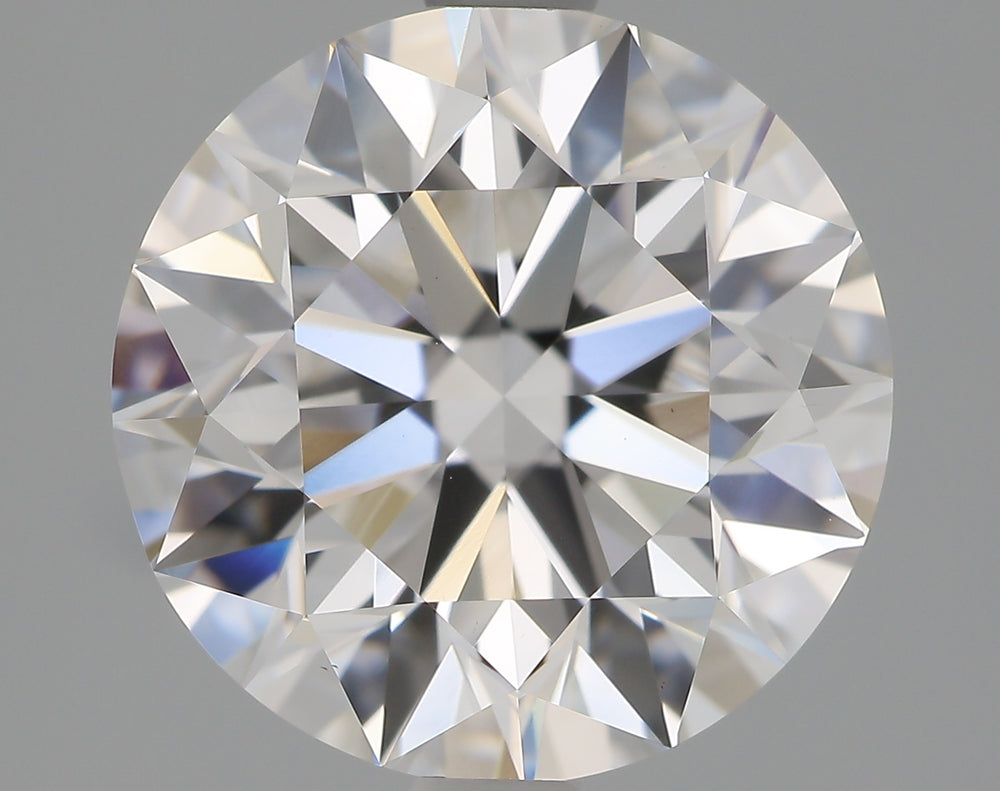 2.75 Carat Round Lab Diamond with  Cut Diamond in 14KT  view 1
