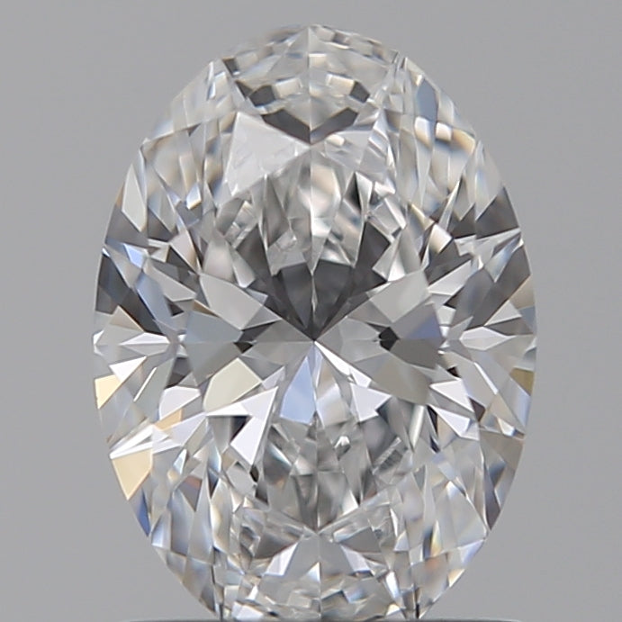 1.09 Carat Oval Lab Diamond with  Cut Diamond in 14KT  view 1
