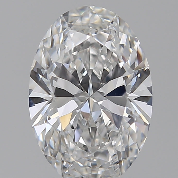 1.6 Carat Oval Lab Diamond with  Cut Diamond in 14KT  view 1
