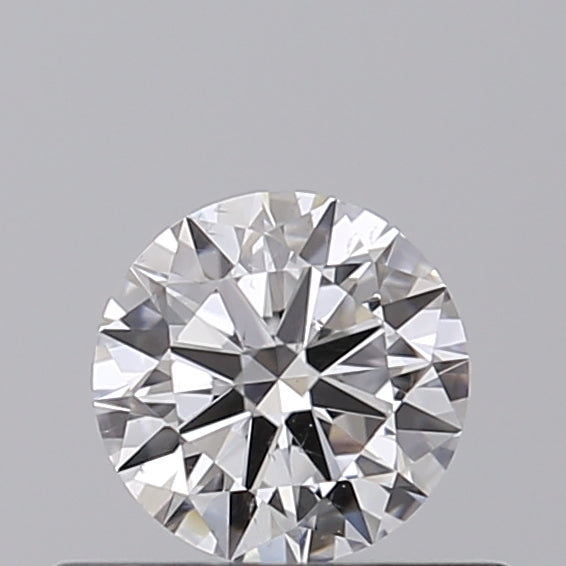 0.34 Carat Round Lab Diamond with  Cut Diamond in 14KT  view 1
