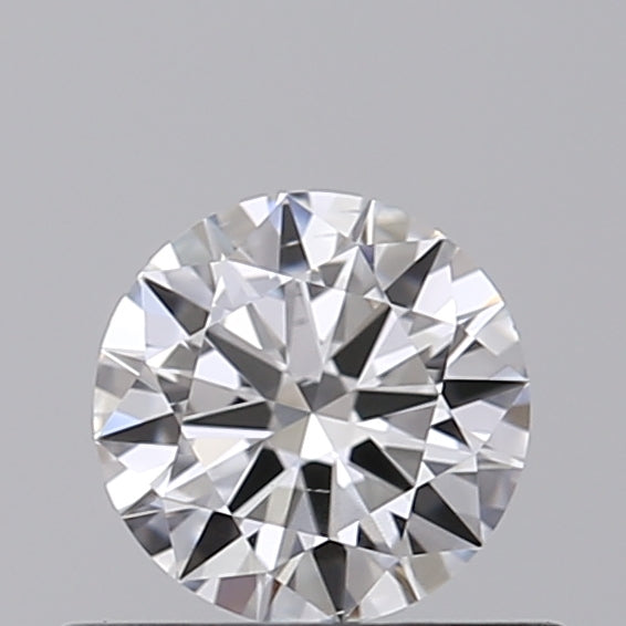 0.38 Carat Round Lab Diamond & 0.38 Carat Round Lab Diamond with  Cut Diamond in 14KT  view 1
