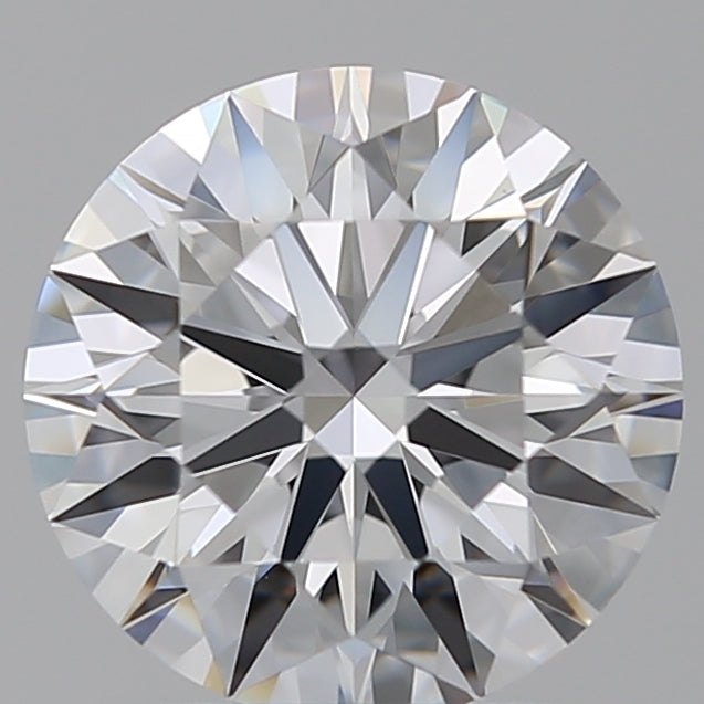 1.55 Carat Round Lab Diamond with  Cut Diamond in 14KT  view 1

