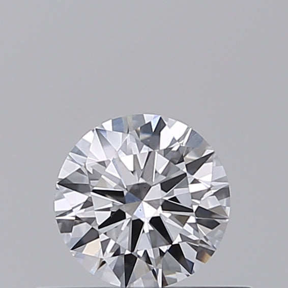 0.3 Carat Round Lab Diamond with  Cut Diamond in 14KT  view 1
