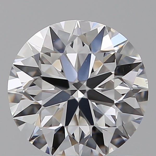 1.0 Carat Round Lab Diamond with  Cut Diamond in 14KT  view 1
