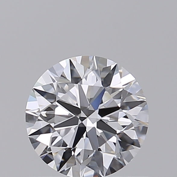 0.52 Carat Round Lab Diamond with  Cut Diamond in 14KT  view 1
