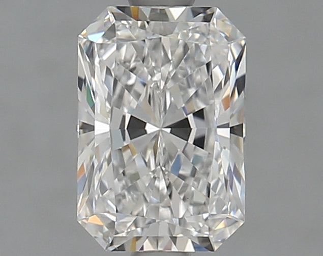 1.32 Carat Radiant Lab Diamond with  Cut Diamond in 14KT  view 1

