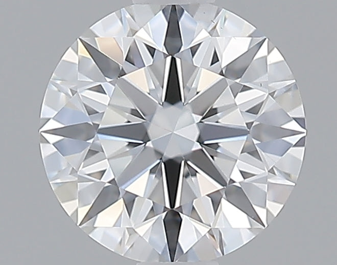 1.22 Carat Round Lab Diamond with  Cut Diamond in 14KT  view 1
