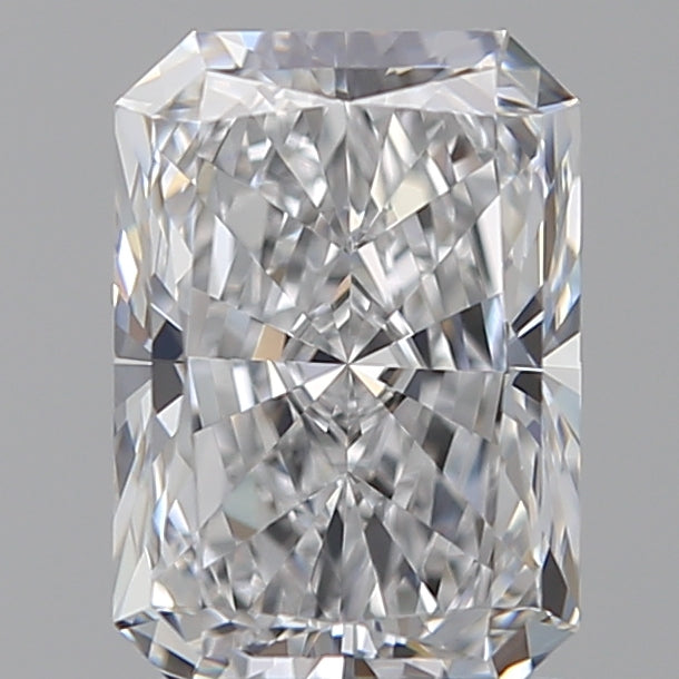 1.54 Carat Radiant Lab Diamond with  Cut Diamond in 14KT  view 1

