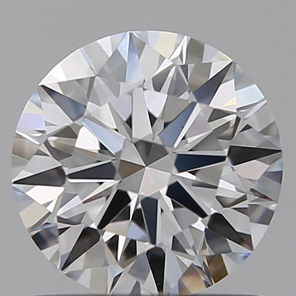 0.93 Carat Round Lab Diamond with  Cut Diamond in 14KT  view 1
