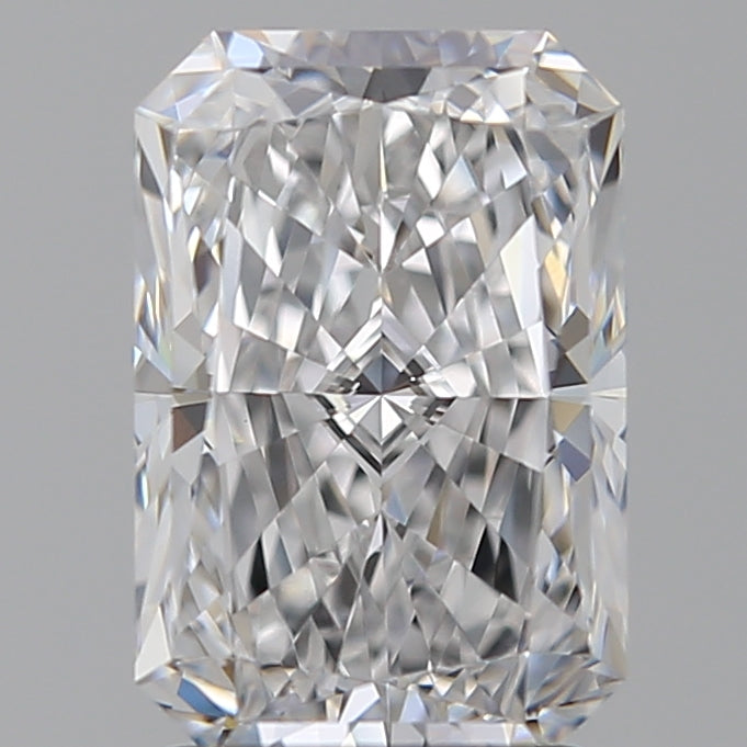 2.26 Carat Radiant Lab Diamond with  Cut Diamond in 14KT  view 1
