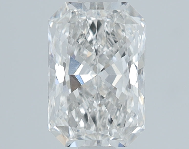 1.14 Carat Radiant Lab Diamond with  Cut Diamond in 14KT  view 1
