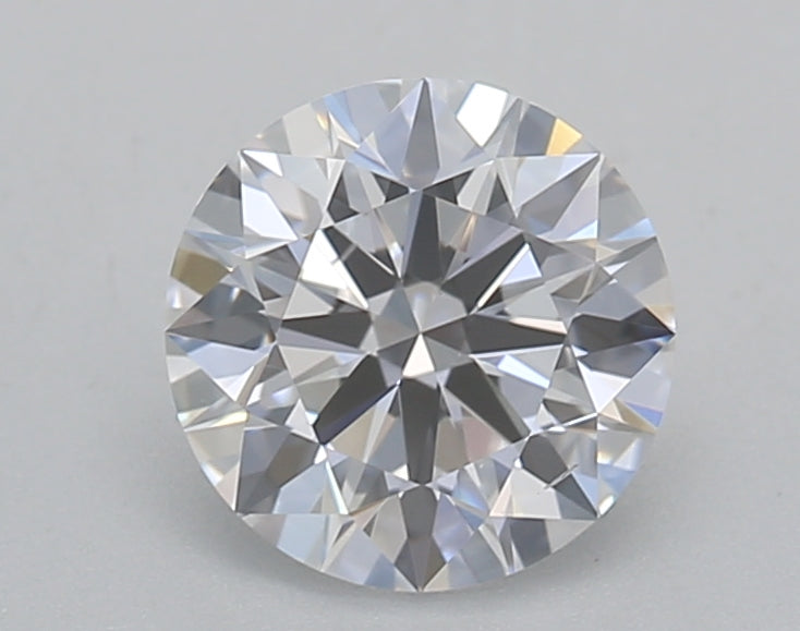 0.75 Carat Round Lab Diamond with  Cut Diamond in 14KT  view 1
