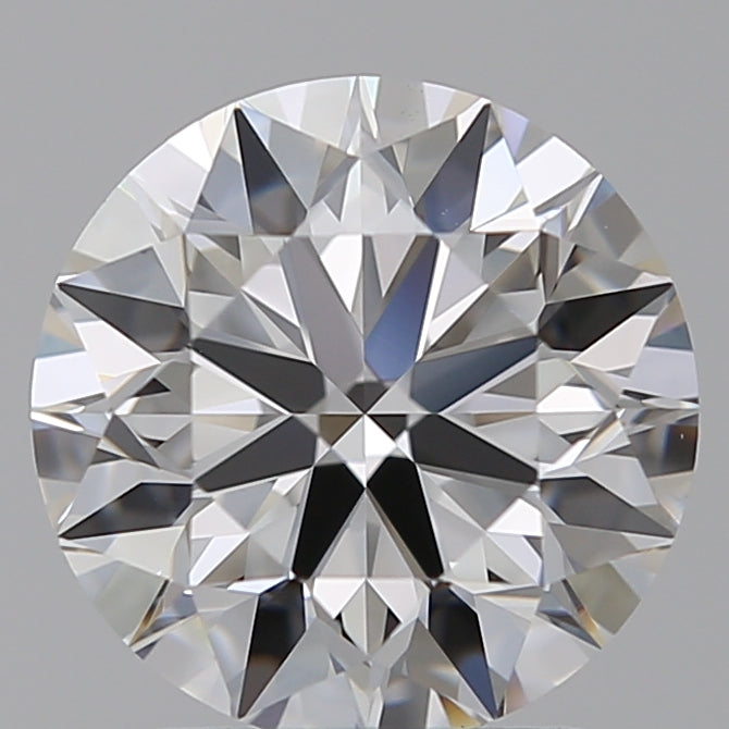 1.91 Carat Round Lab Diamond with  Cut Diamond in 14KT  view 1
