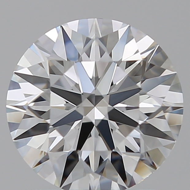 1.25 Carat Round Lab Diamond with  Cut Diamond in 14KT  view 1
