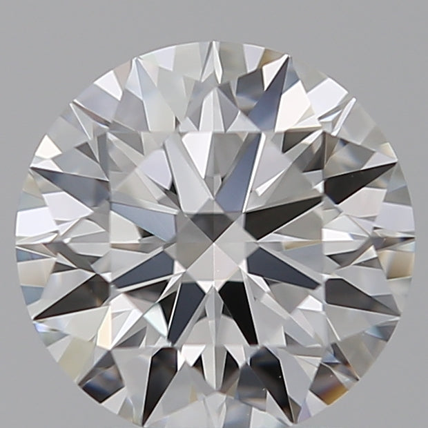 1.27 Carat Round Lab Diamond with  Cut Diamond in 14KT  view 1
