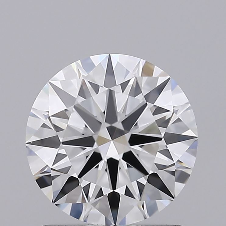1.21 Carat Round Lab Diamond with  Cut Diamond in 14KT  view 1
