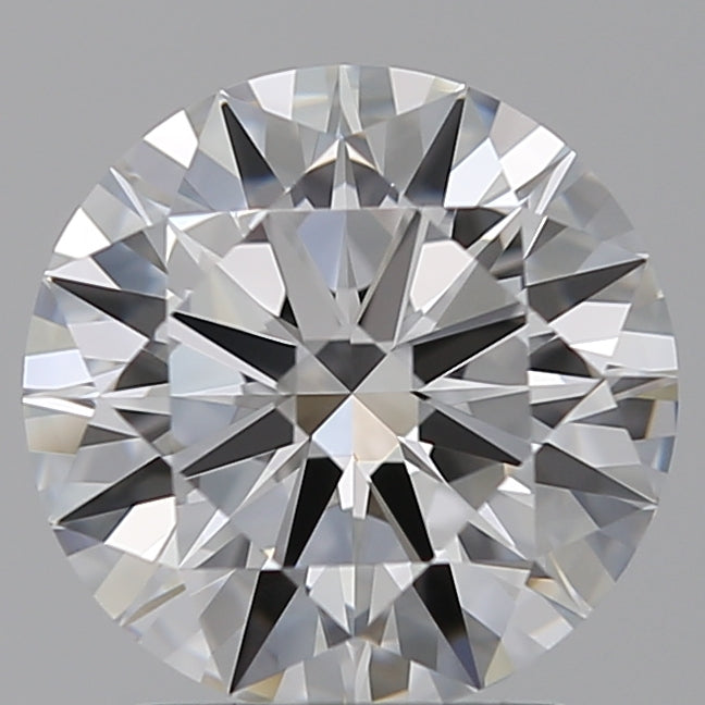 1.9 Carat Round Lab Diamond with  Cut Diamond in 14KT  view 1
