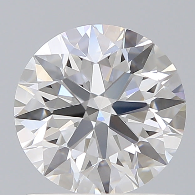 1.22 Carat Round Lab Diamond & 1.22 Carat Round Lab Diamond with  Cut Diamond in 14KT  view 1

