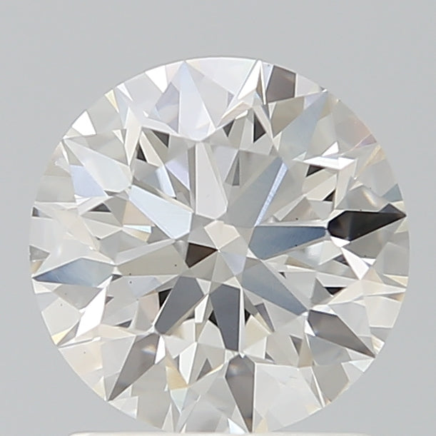 1.54 Carat Round Lab Diamond with  Cut Diamond in 14KT  view 1
