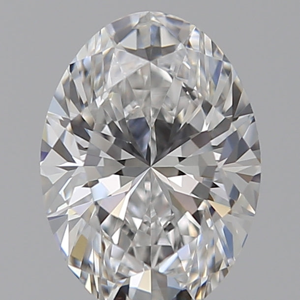 1.09 Carat Oval Lab Diamond with  Cut Diamond in 14KT  view 1
