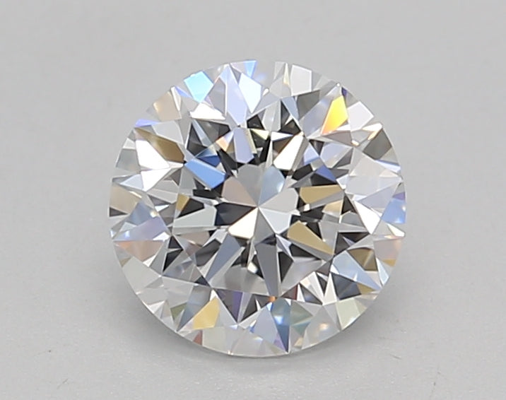 1.0 Carat Round Lab Diamond with  Cut Diamond in 14KT  view 1
