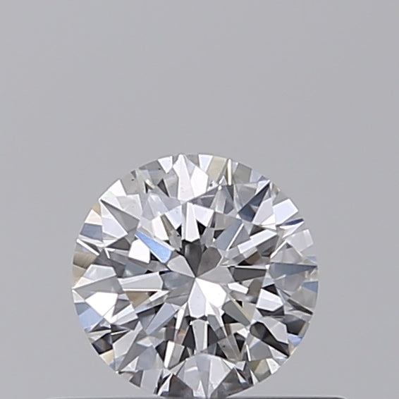 0.33 Carat Round Lab Diamond with  Cut Diamond in 14KT  view 1
