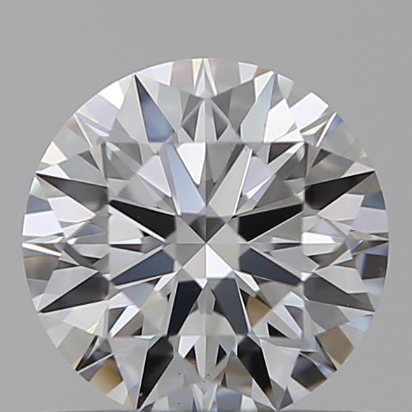 0.71 Carat Round Lab Diamond with  Cut Diamond in 14KT  view 1
