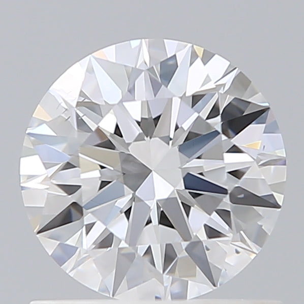 0.93 Carat Round Lab Diamond with  Cut Diamond in 14KT  view 1
