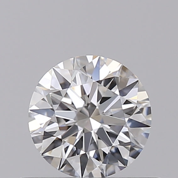 0.4 Carat Round Lab Diamond with  Cut Diamond in 14KT  view 1
