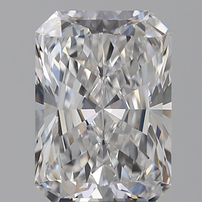 2.04 Carat Radiant Lab Diamond with  Cut Diamond in 14KT  view 1
