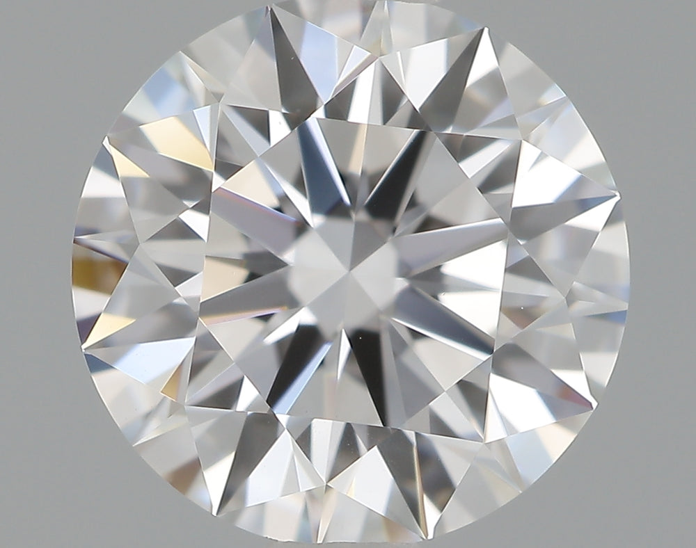 1.1 Carat Round Lab Diamond with  Cut Diamond in 14KT  view 1
