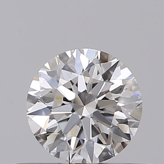0.43 Carat Round Lab Diamond with  Cut Diamond in 14KT  view 1
