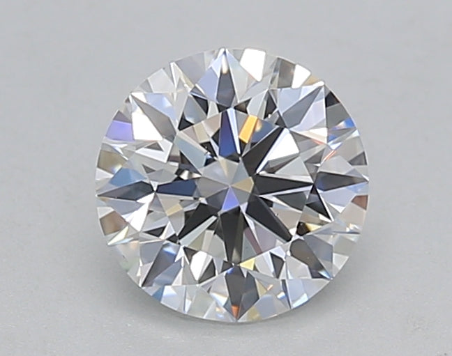 0.77 Carat Round Lab Diamond with  Cut Diamond in 14KT  view 1
