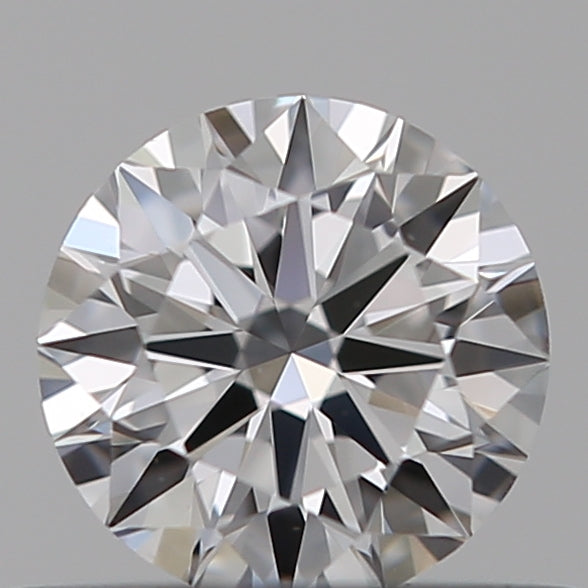 0.42 Carat Round Lab Diamond with  Cut Diamond in 14KT  view 1
