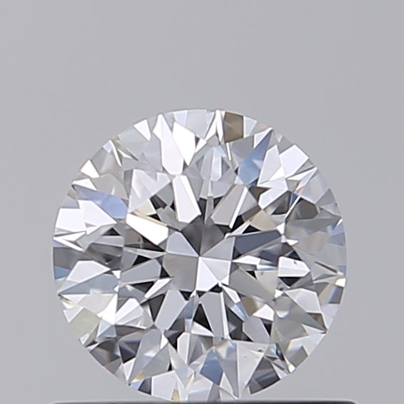 0.55 Carat Round Lab Diamond with  Cut Diamond in 14KT  view 1
