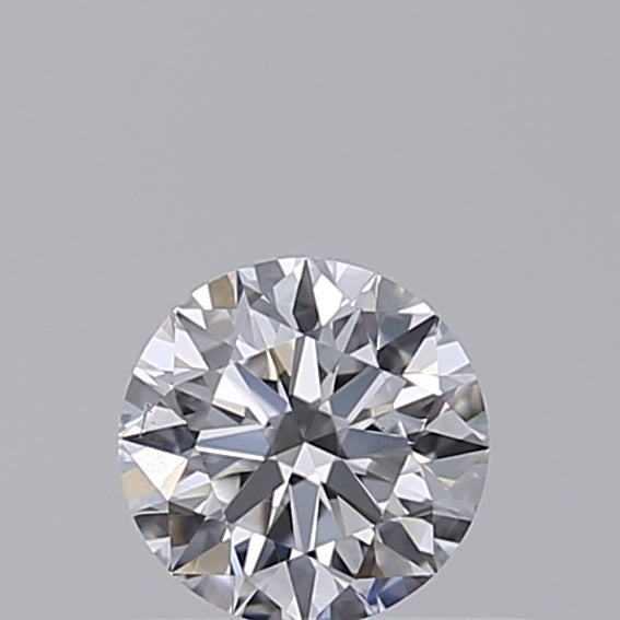 0.3 Carat Round Lab Diamond with  Cut Diamond in 14KT  view 1

