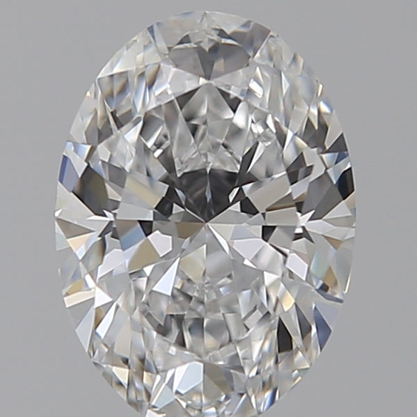 1.11 Carat Oval Lab Diamond with  Cut Diamond in 14KT  view 1
