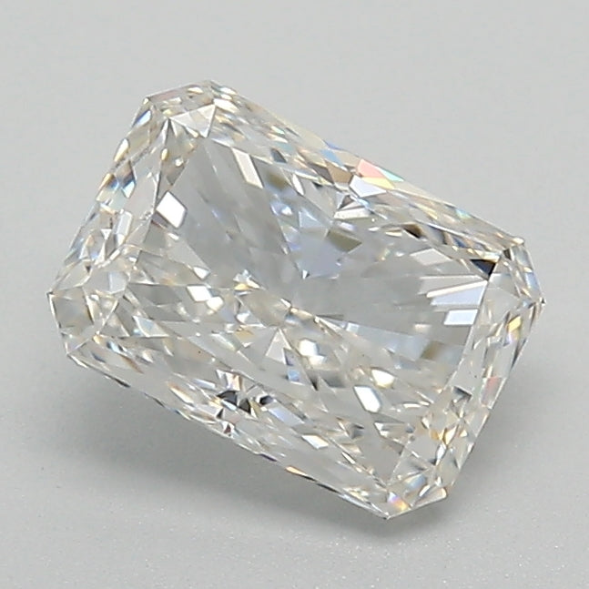 1.01 Carat Radiant Lab Diamond with  Cut Diamond in 14KT  view 1
