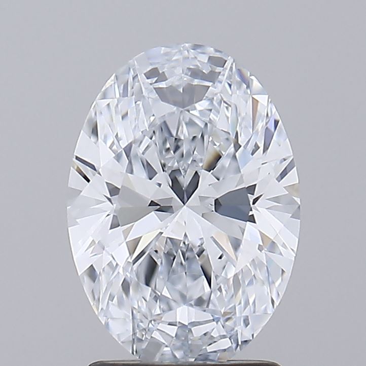 1.85 Carat Oval Lab Diamond with  Cut Diamond in 14KT  view 1
