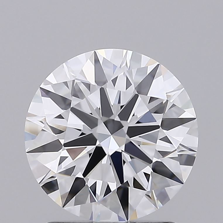 1.67 Carat Round Lab Diamond with  Cut Diamond in 14KT  view 1
