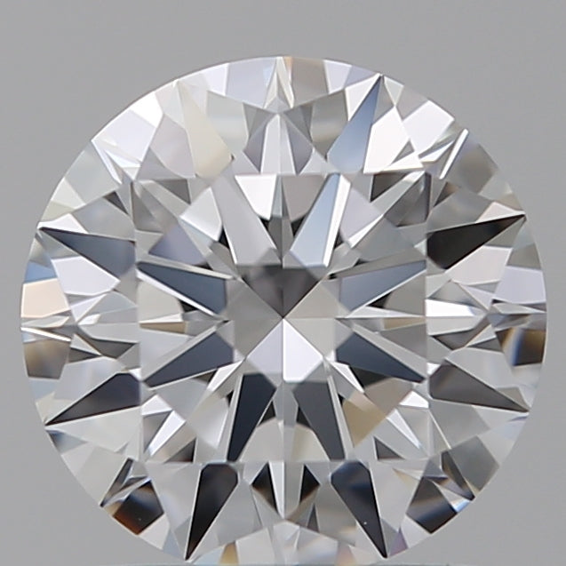 1.29 Carat Round Lab Diamond with  Cut Diamond in 14KT  view 1
