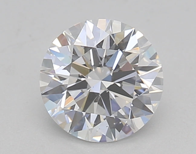 0.63 Carat Round Lab Diamond with  Cut Diamond in 14KT  view 1
