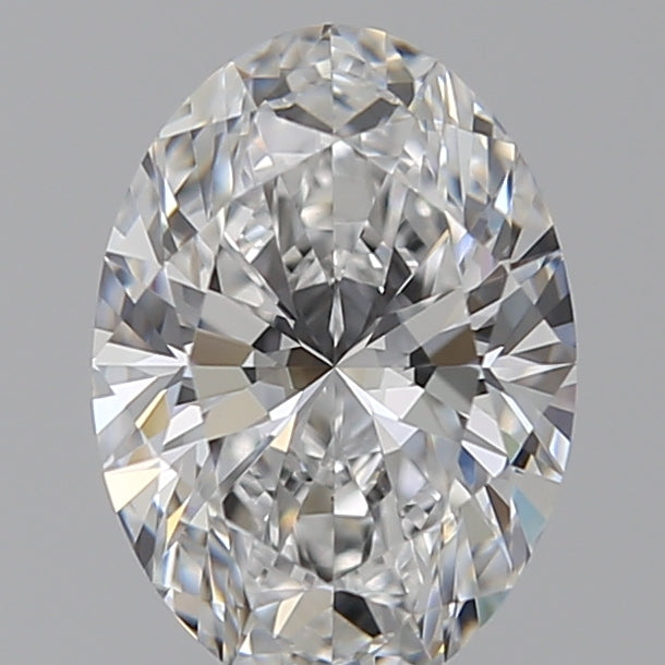 1.57 Carat Oval Lab Diamond with  Cut Diamond in 14KT  view 1
