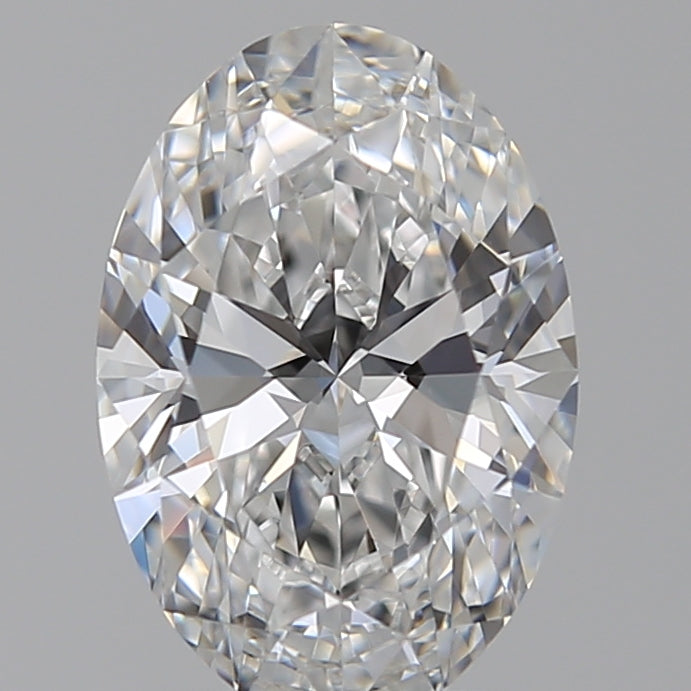 1.9 Carat Oval Lab Diamond with  Cut Diamond in 14KT  view 1
