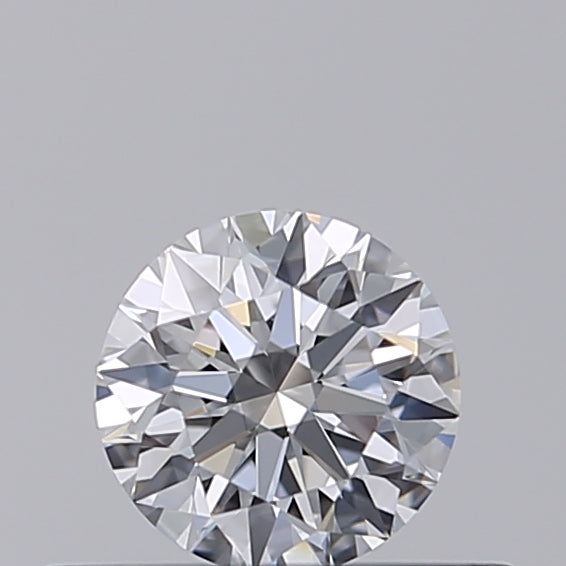0.38 Carat Round Lab Diamond with  Cut Diamond in 14KT  view 1
