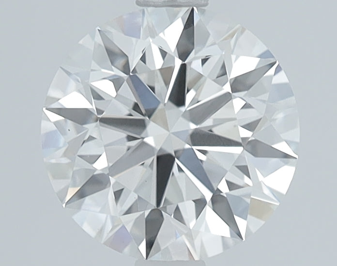 1.51 Carat Round Lab Diamond with  Cut Diamond in 14KT  view 1

