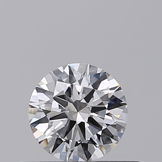 0.3 Carat Round Lab Diamond with  Cut Diamond in 14KT  view 1
