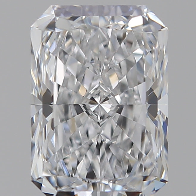 1.54 Carat Radiant Lab Diamond with  Cut Diamond in 14KT  view 1

